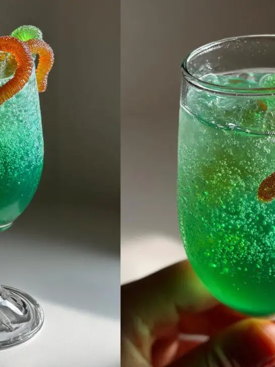 Halloween Witches’ Cauldron Cocktail