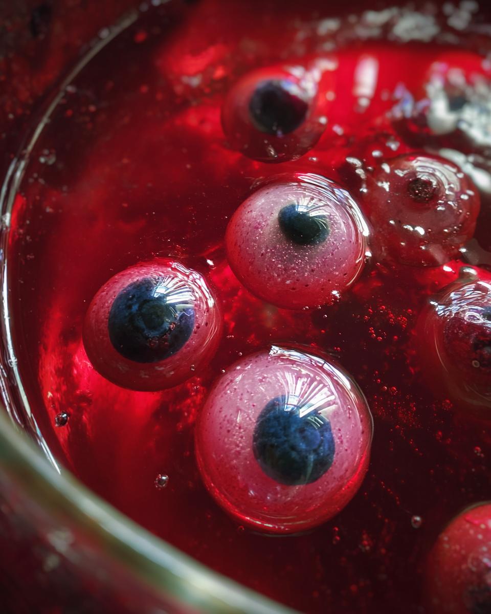 Halloween Zombie Eyeball Punch - detail 1