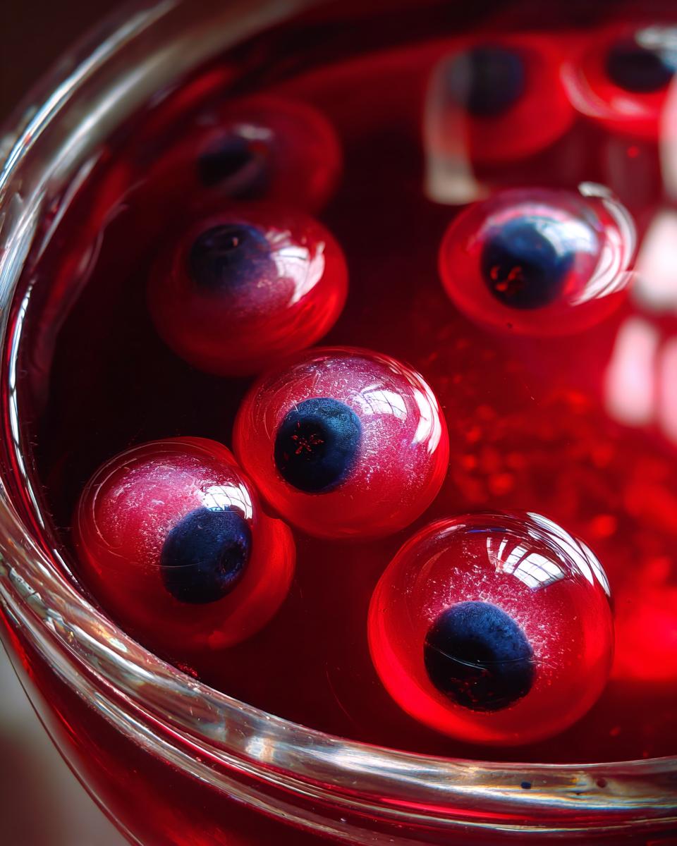 Halloween Zombie Eyeball Punch - detail 2