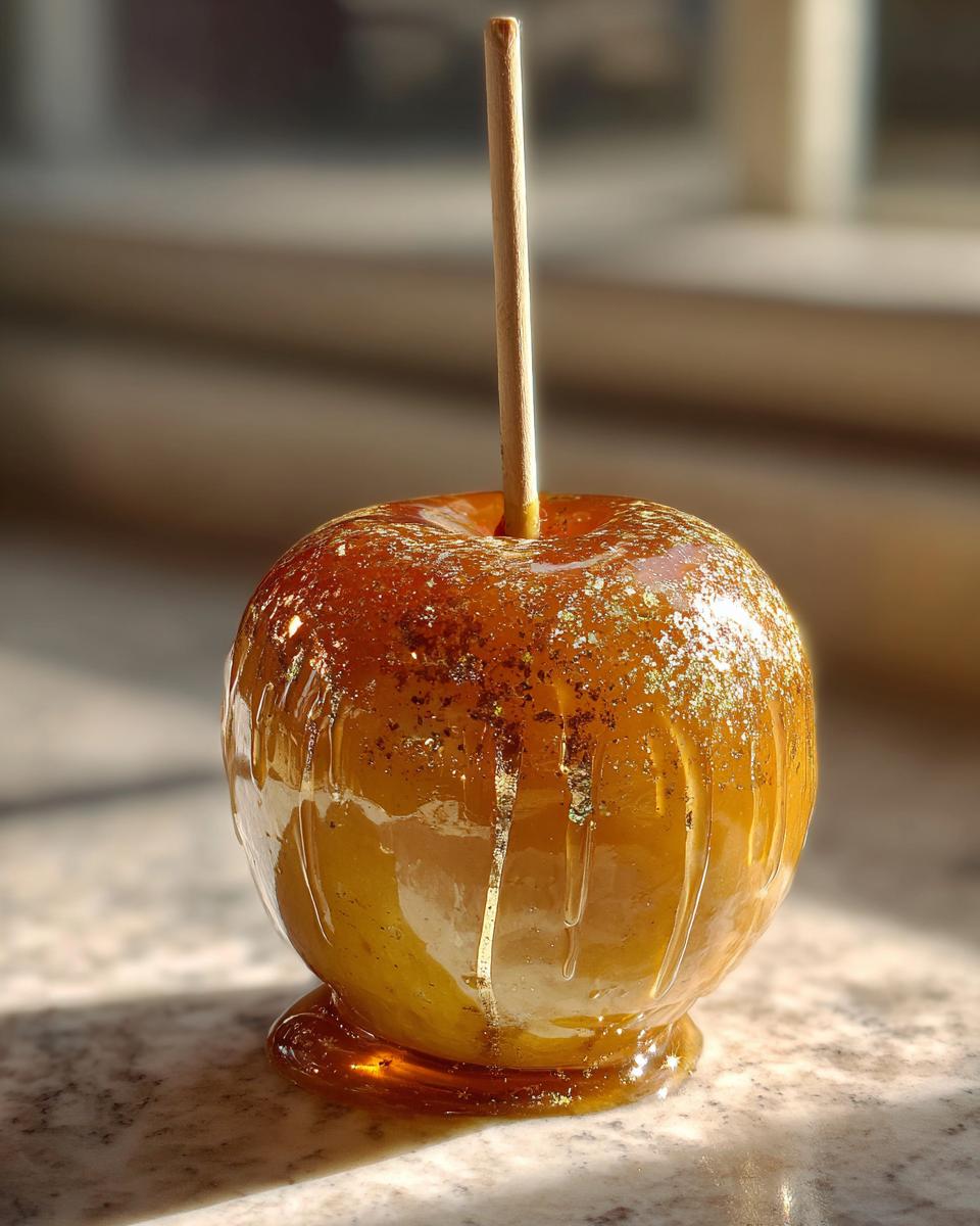 New Year’s Eve Caramel Apple Champagne - detail 2