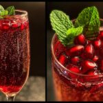 New Year’s Eve Champagne & Pomegranate Sparkler