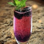New Year’s Eve Chilled Blackberry Honey Spritz