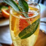 New Year’s Eve Citrus Sage Champagne Punch