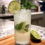 New Year’s Eve Coconut Sparkling Cooler
