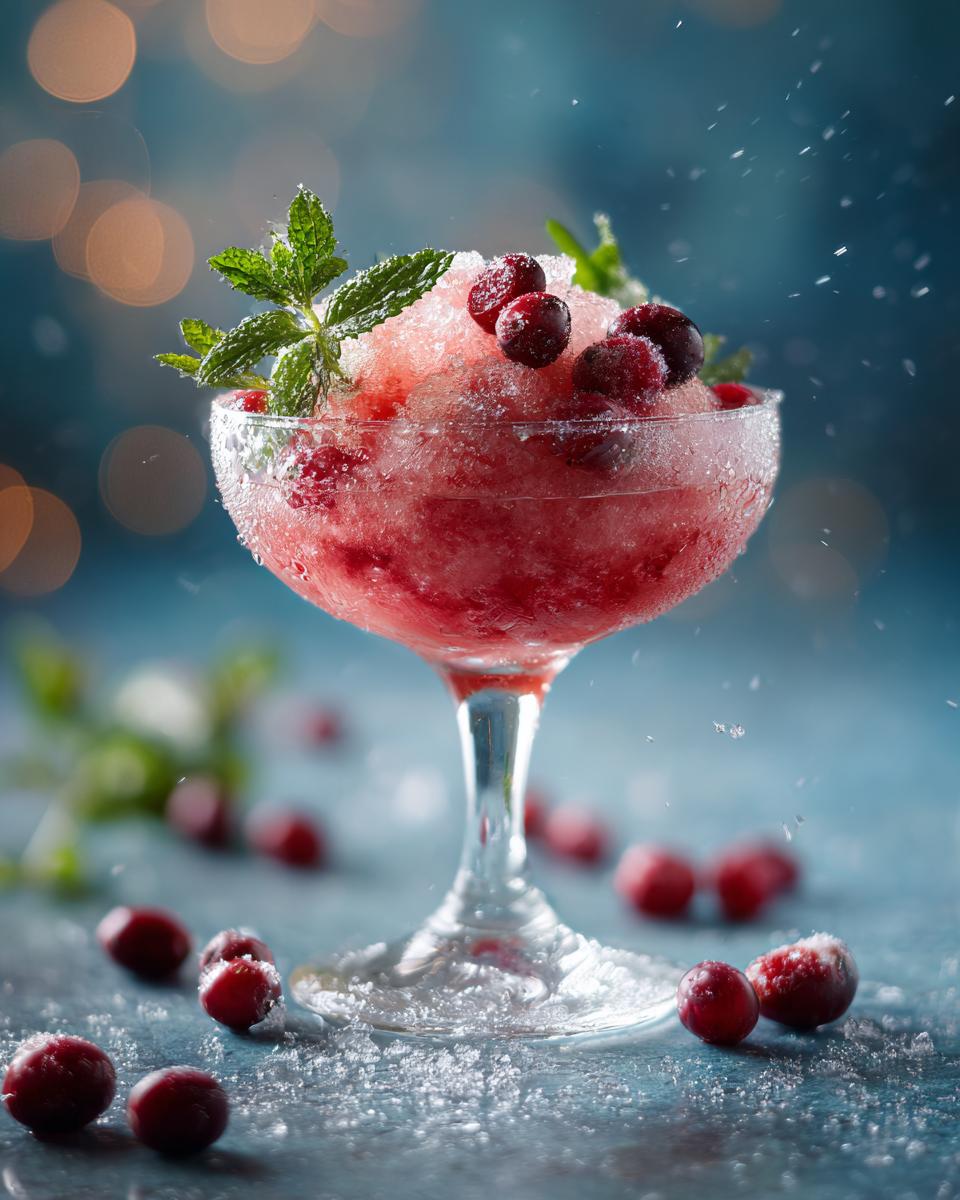 New Year’s Eve Frozen Pink Champagne Slush - detail 3
