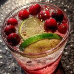 New Year’s Eve Glittery Lemonade Punch (Mocktail)