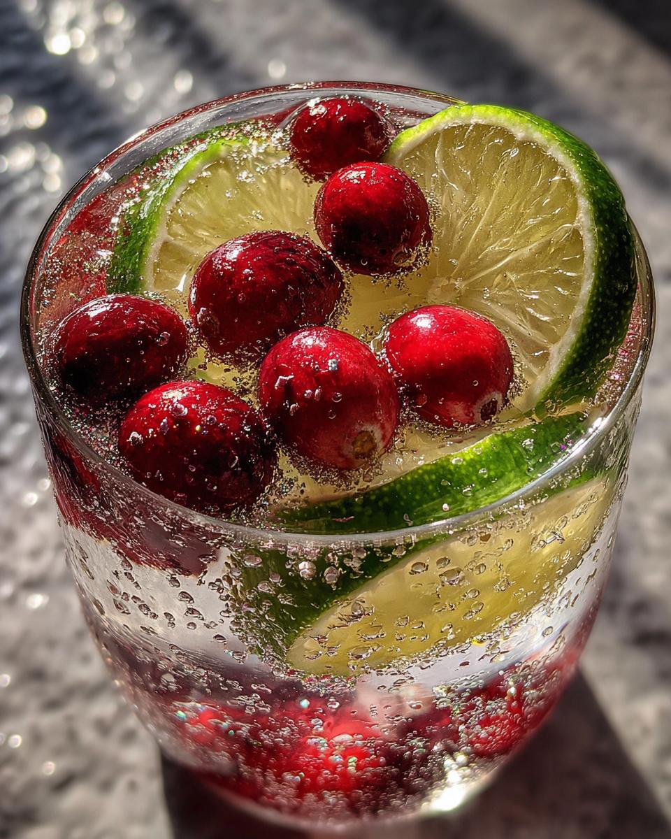 New Year’s Eve Glittery Lemonade Punch (Mocktail) - detail 4