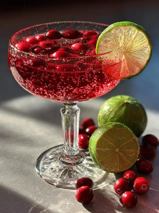 New Year’s Eve Hibiscus Sparkling Punch