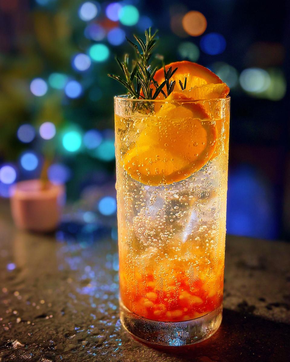 New Year’s Eve Honey Citrus Sparkler - detail 3