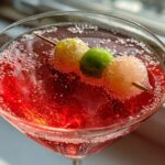 New Year’s Eve Lychee Champagne Martini