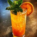 New Year’s Eve Mandarin Orange Sparkler