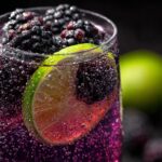 New Year’s Eve Midnight Blackberry Fizz
