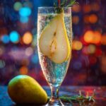 New Year’s Eve Pear & Prosecco Fizz
