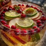 New Year’s Eve Sparkling Apple Ginger Punch