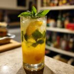 New Year’s Eve Starfruit & Basil Spritz