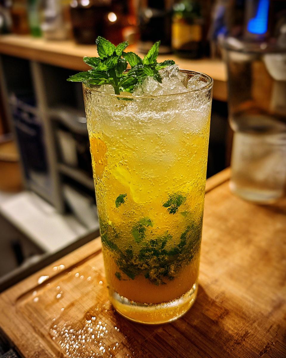 New Year’s Eve Starfruit & Basil Spritz - detail 2