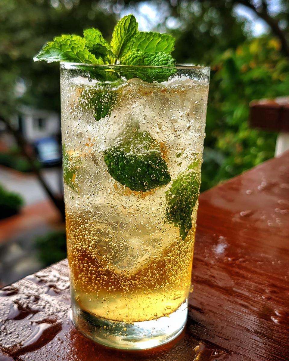 New Year’s Eve Vanilla Pear Sparkling Soda - detail 1