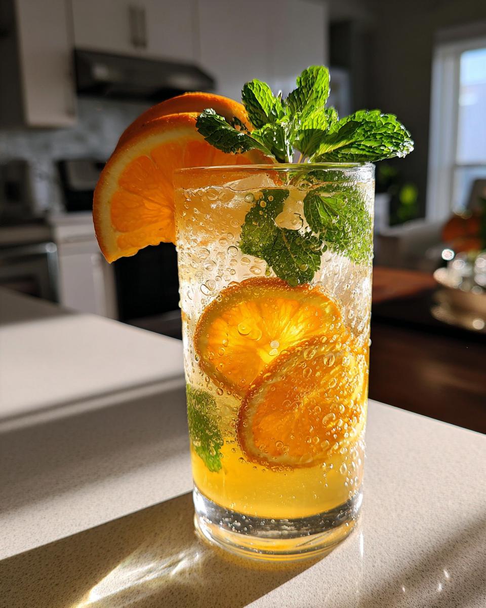 New Year’s Eve White Tea Citrus Mocktail - detail 3
