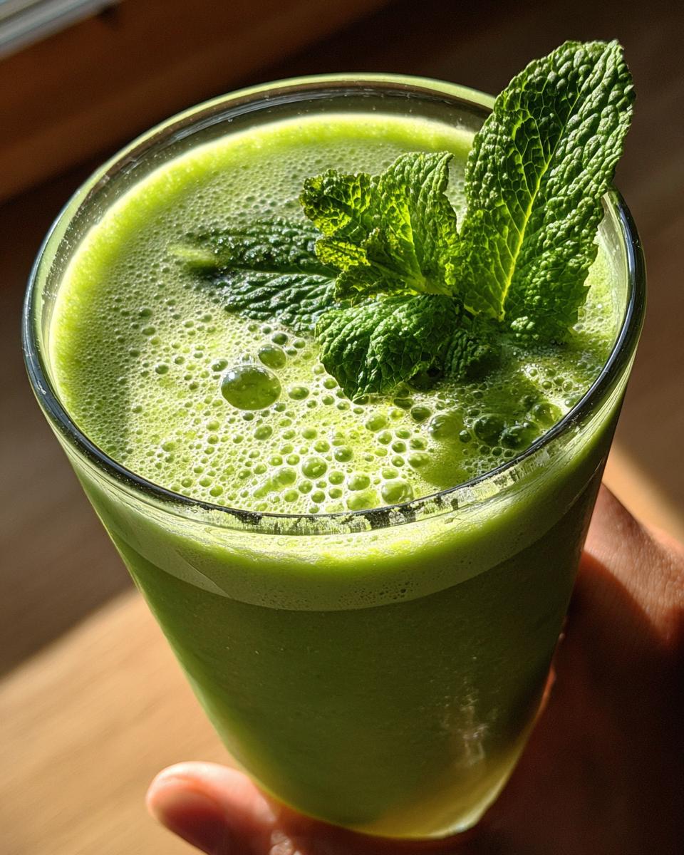 Summer Party Avocado Lime Smoothie - detail 3