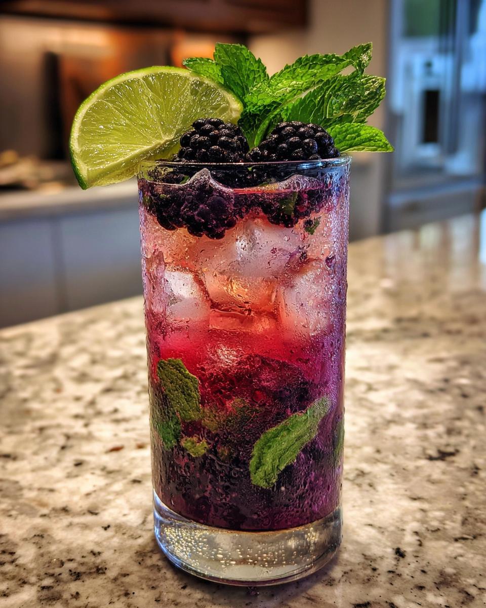 Summer Party Blackberry Mojito - detail 2