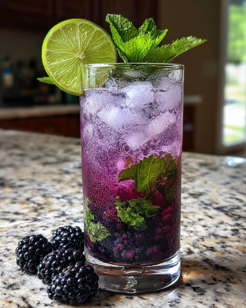 Summer Party Blackberry Mojito - detail 3