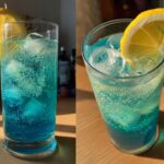 Summer Party Blue Lagoon Cocktail