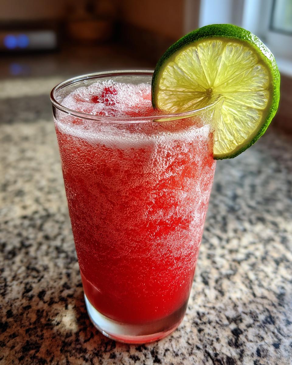Summer Party Cherry Slush with Lime - detail 2