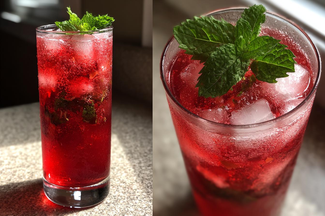 Summer Party Cherry Vanilla Cooler (Mocktail) - detail 4