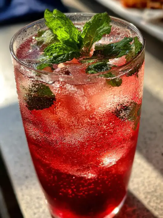 Summer Party Cherry Vanilla Cooler (Mocktail)