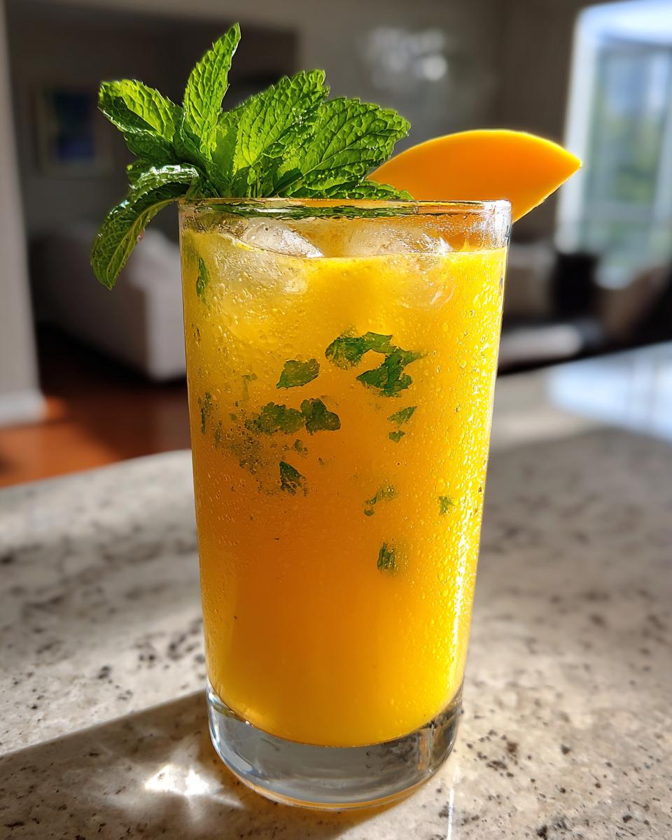 Summer Party Coconut Mango Cooler (Mocktail) - detail 1