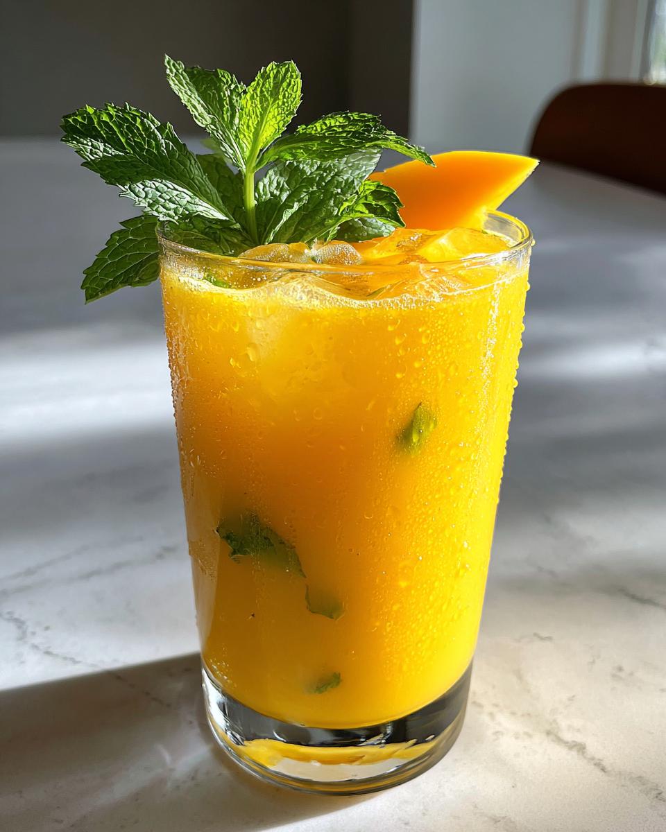 Summer Party Coconut Mango Cooler (Mocktail) - detail 3