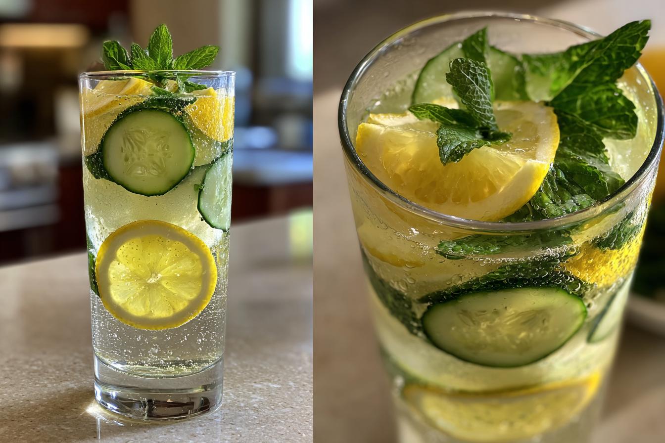 Summer Party Cucumber Lemon Fizz (Mocktail) - detail 1