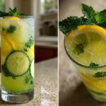 Summer Party Cucumber Lemon Fizz (Mocktail)