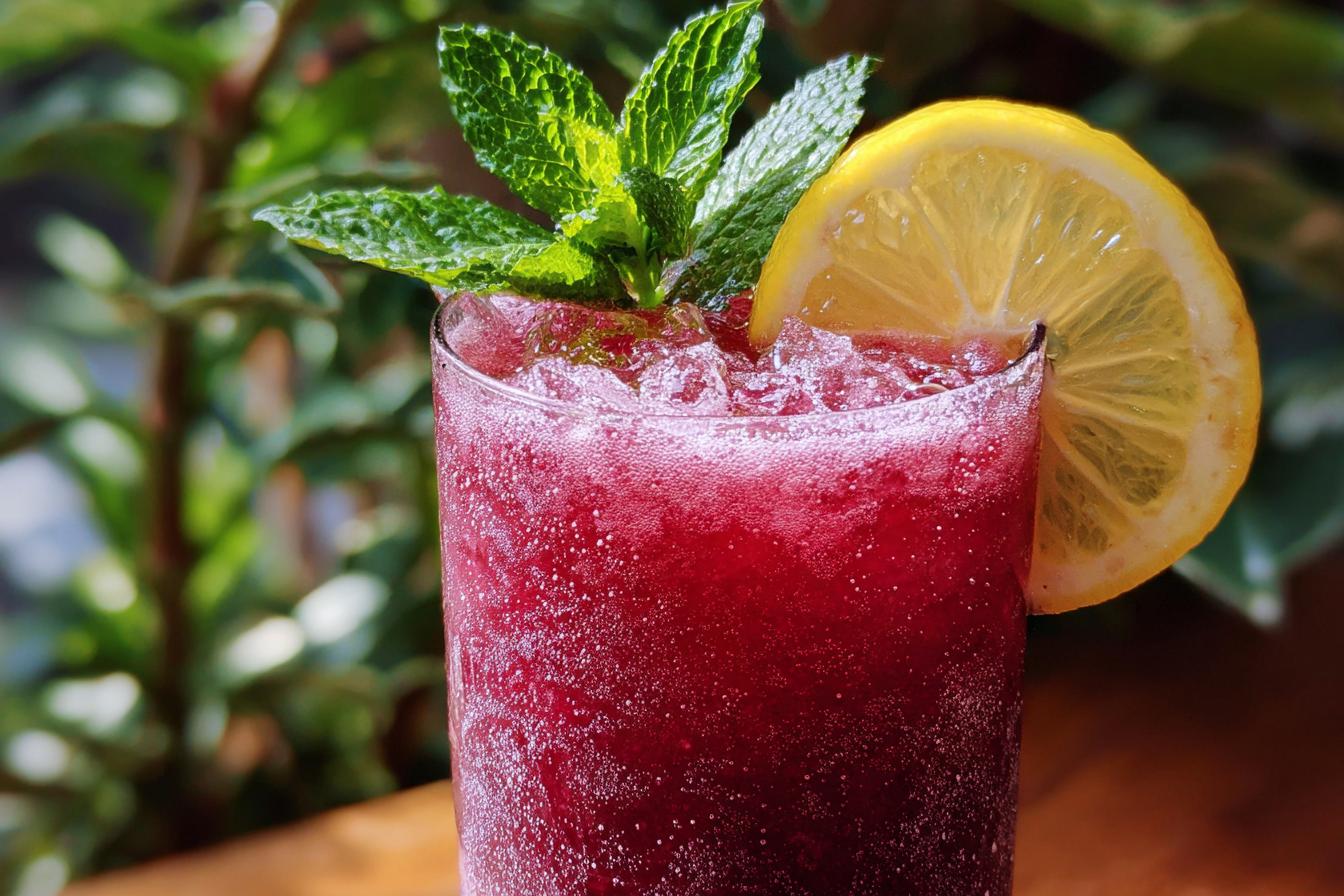 Summer Party Frozen Berry Lemonade (Mocktail) - detail 1