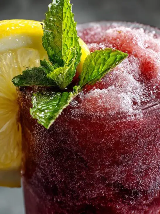 Summer Party Frozen Berry Lemonade (Mocktail)