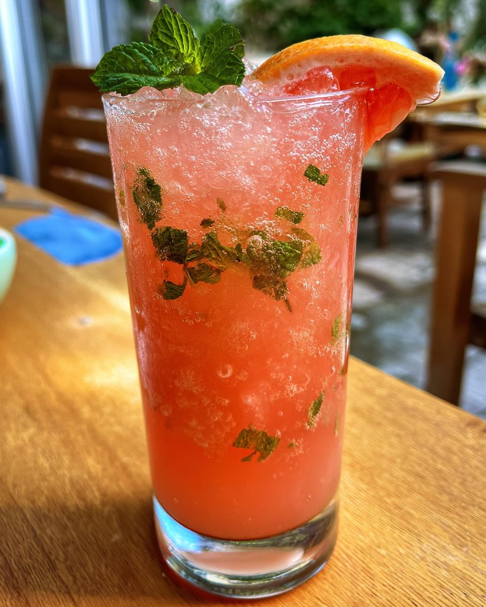 Summer Party Frozen Grapefruit Fizz - detail 1