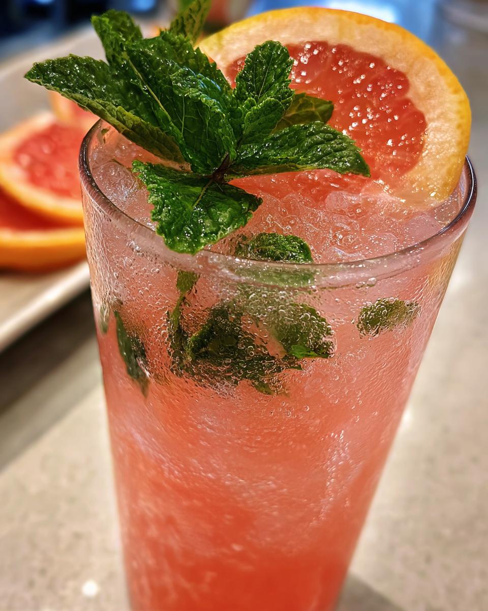 Summer Party Frozen Grapefruit Fizz - detail 2