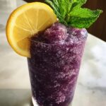 Summer Party Frozen Lemon Blueberry Slush