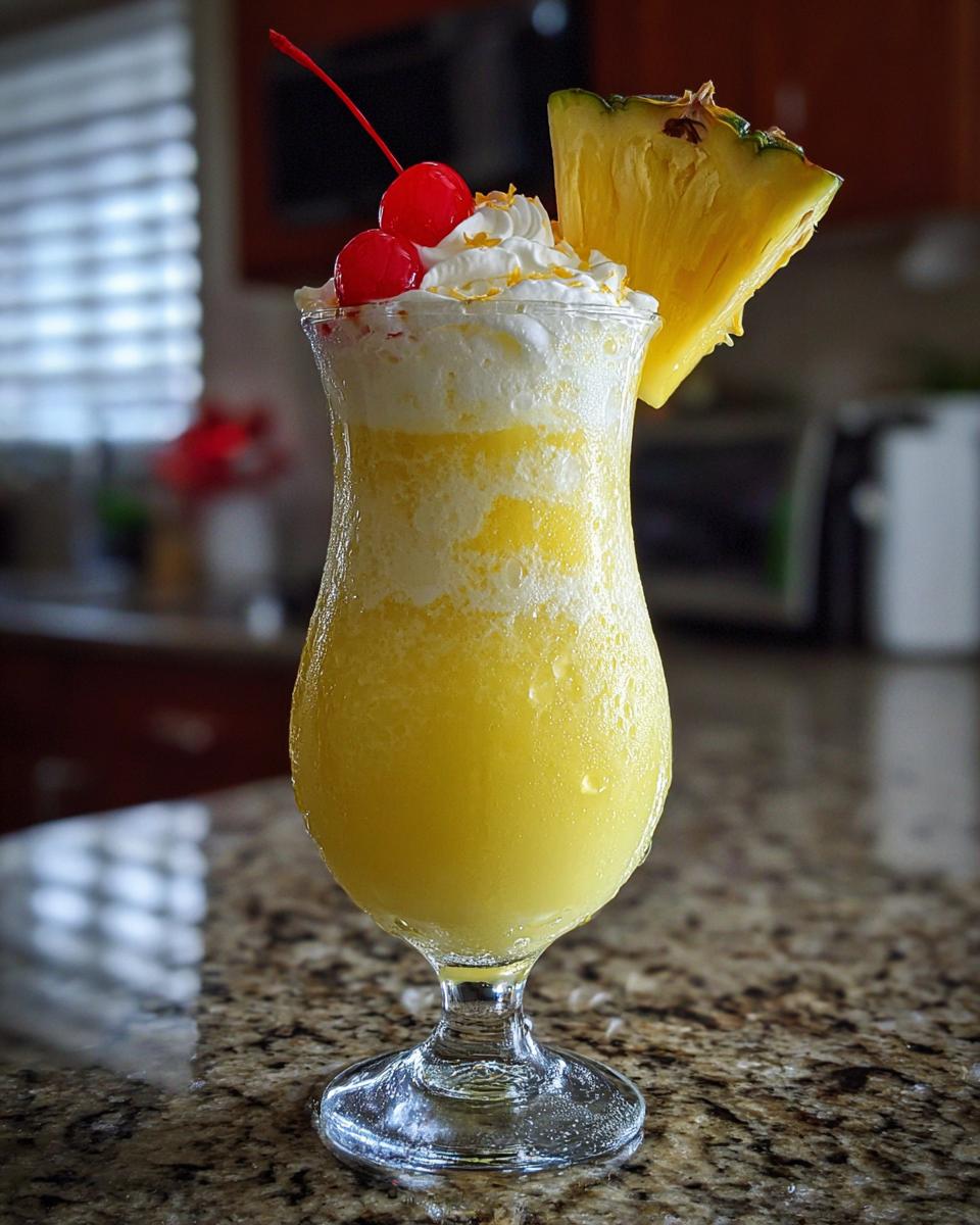 Summer Party Frozen Pineapple Cream Float - detail 1