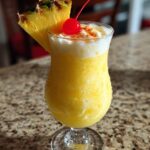 Summer Party Frozen Pineapple Cream Float
