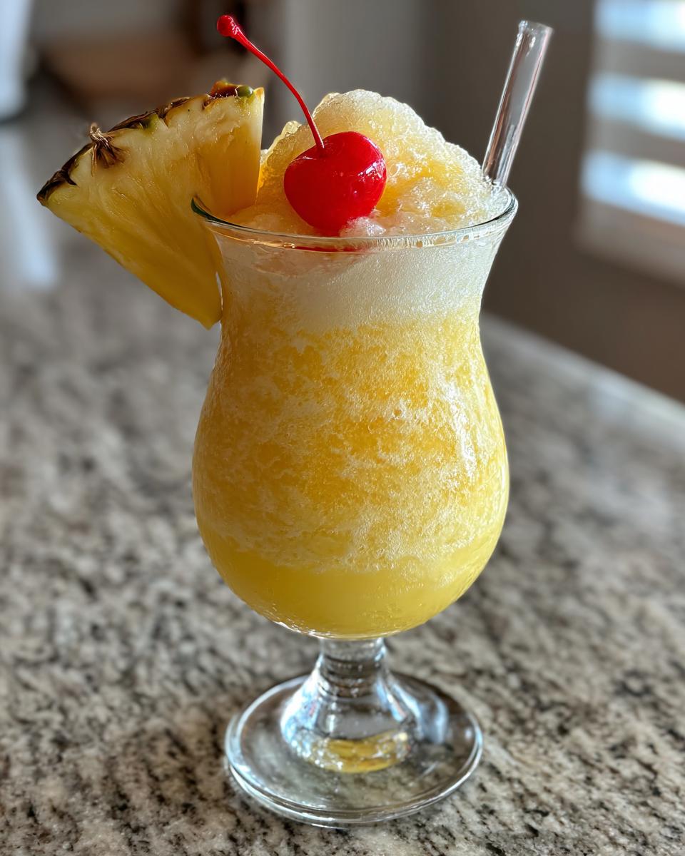 Summer Party Frozen Pineapple Cream Float - detail 2