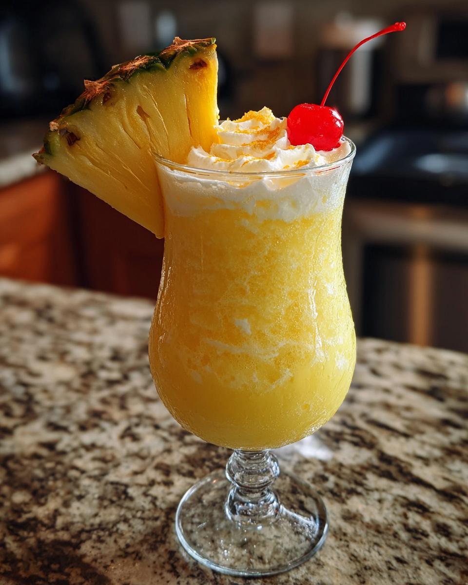 Summer Party Frozen Pineapple Cream Float - detail 3