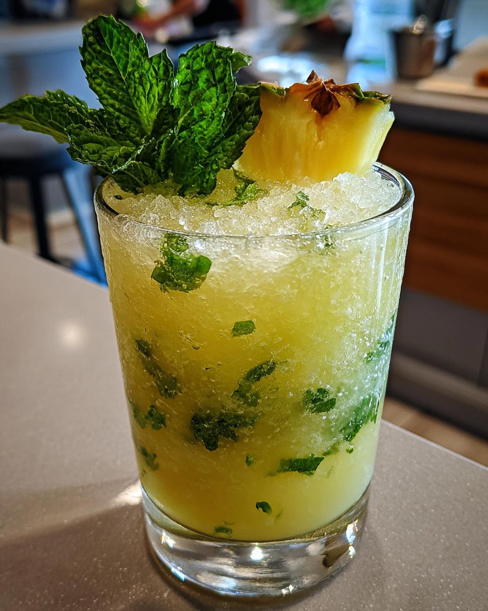 Summer Party Frozen Pineapple Mojito - detail 1