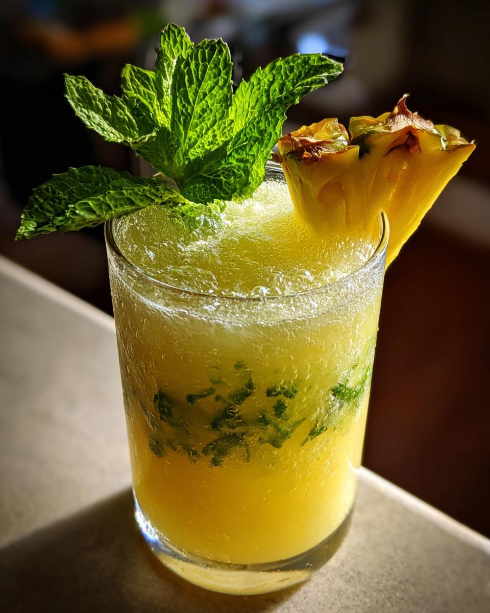 Summer Party Frozen Pineapple Mojito - detail 2