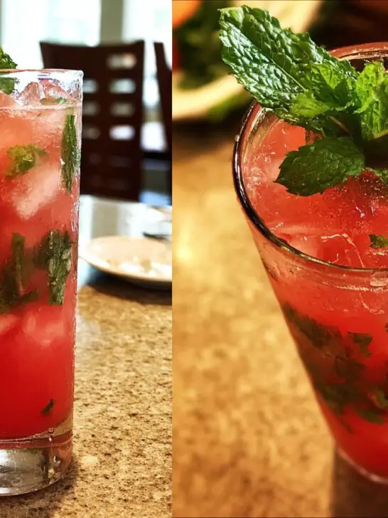 Summer Party Iced Watermelon Green Tea