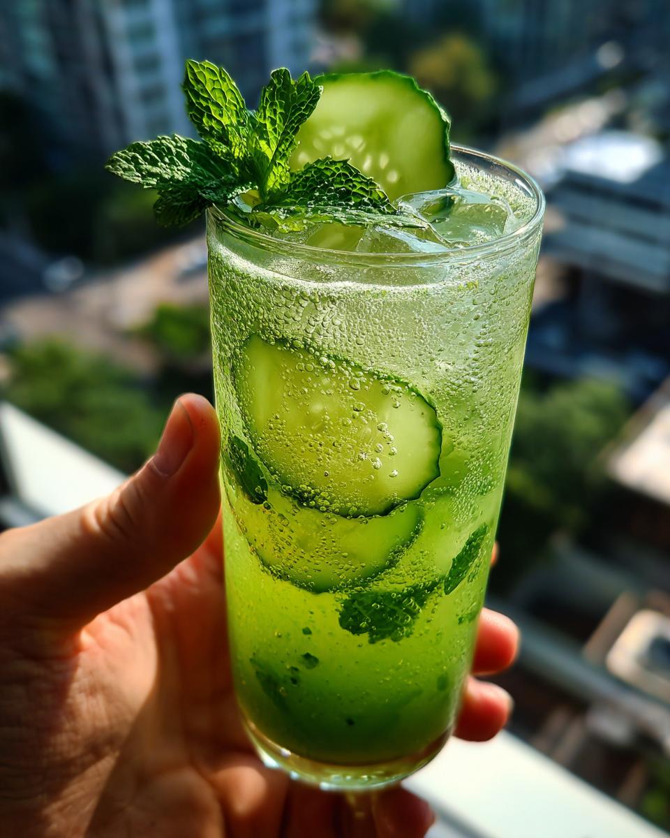 Summer Party Kiwi Cucumber Refresher (Mocktail) - detail 1