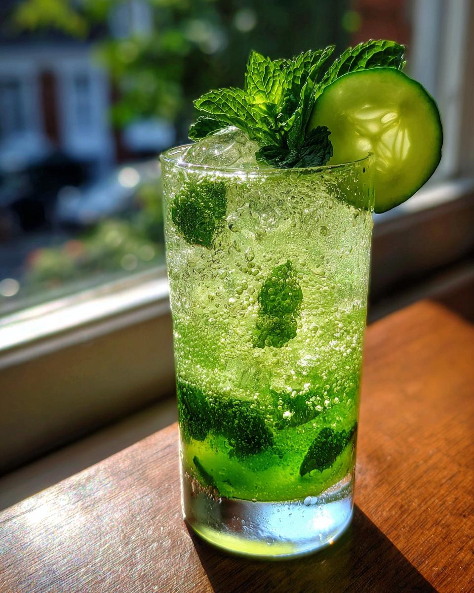 Summer Party Kiwi Cucumber Refresher (Mocktail) - detail 2