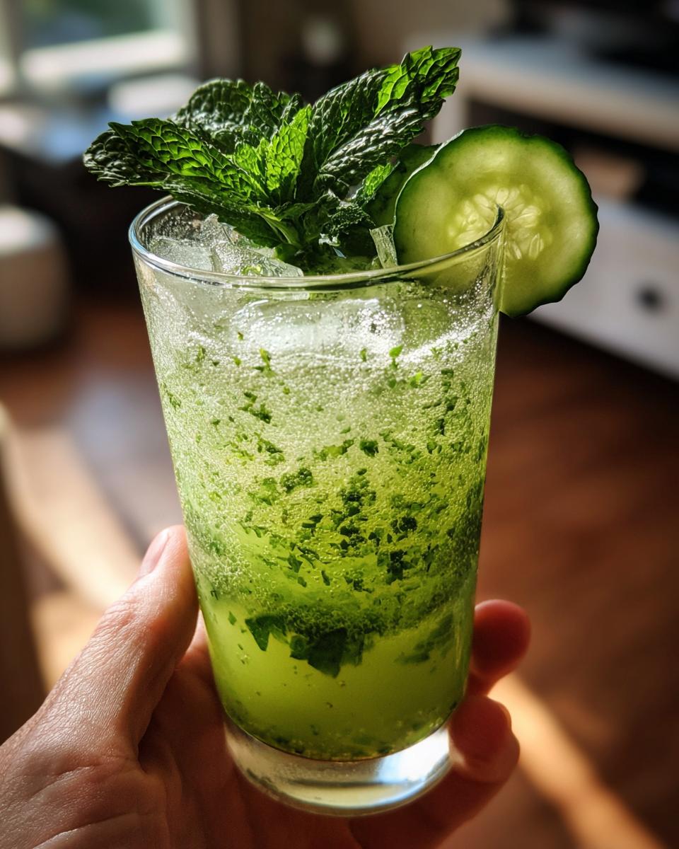 Summer Party Kiwi Cucumber Refresher (Mocktail) - detail 3
