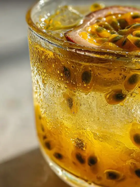 Summer Party Passion Fruit Caipirinha