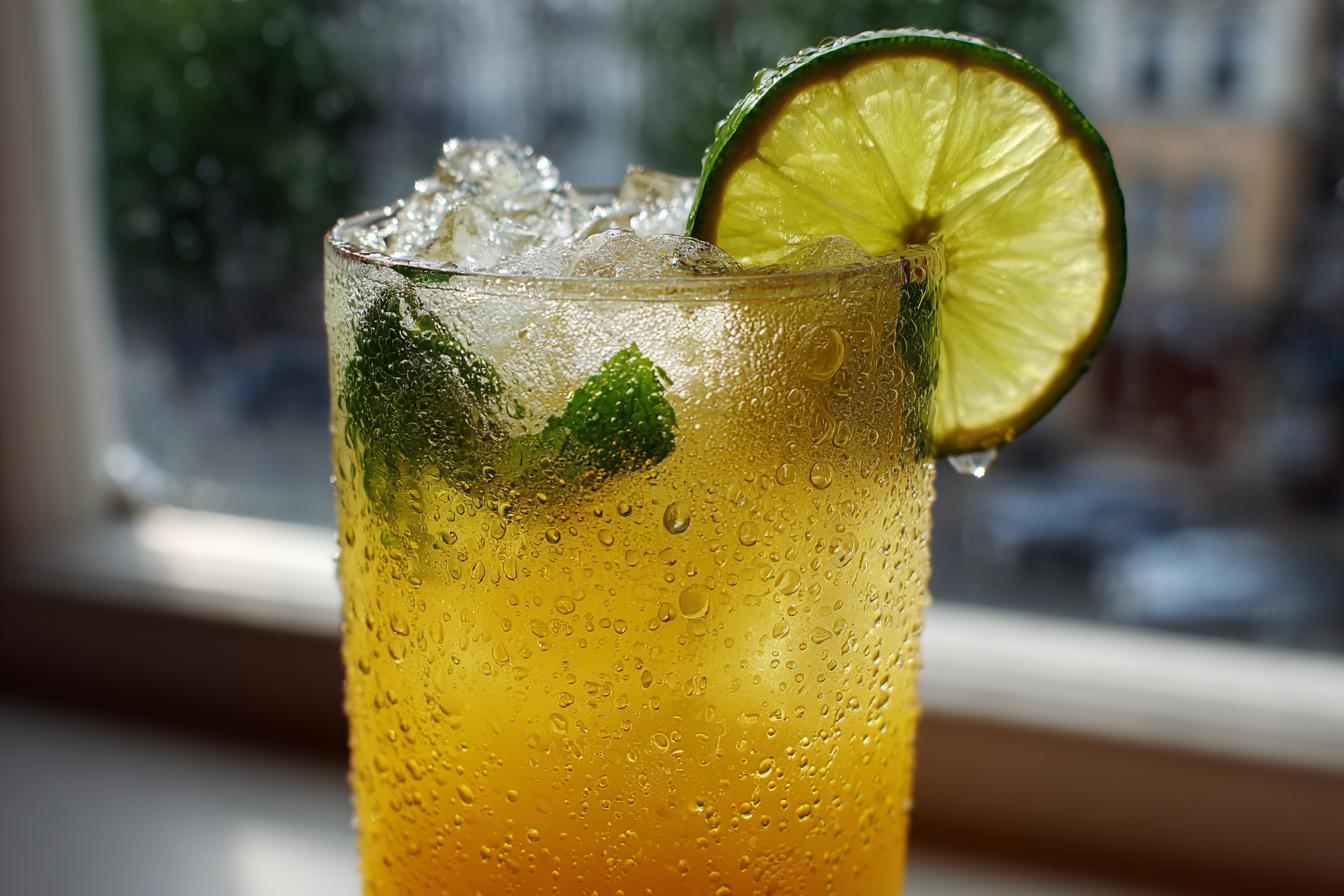 Summer Party Pineapple Mint Spritzer (Mocktail) - detail 2